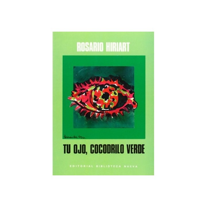 Tu ojo, cocodrilo verde